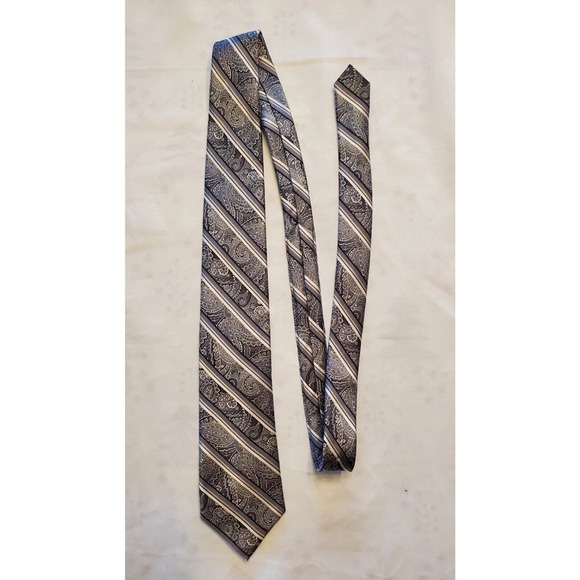 Pronto Uomo Couture, Hand Made, 100% Silk, Men’s Neck Tie, Made In China NWT - Picture 2 of 4